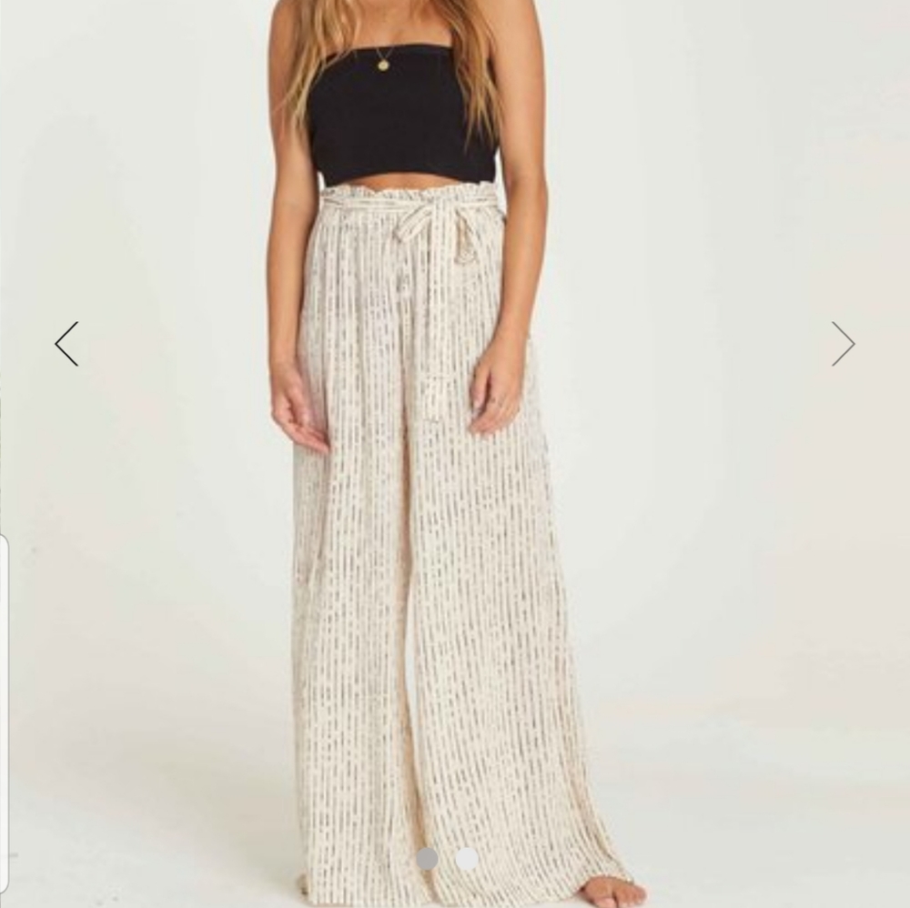 Billabong Large printed palazzo pant